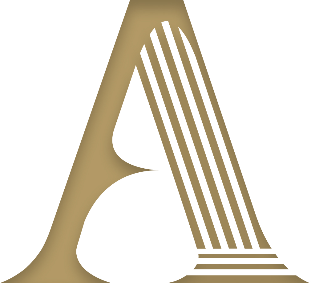 lettre A du logo AUREA
